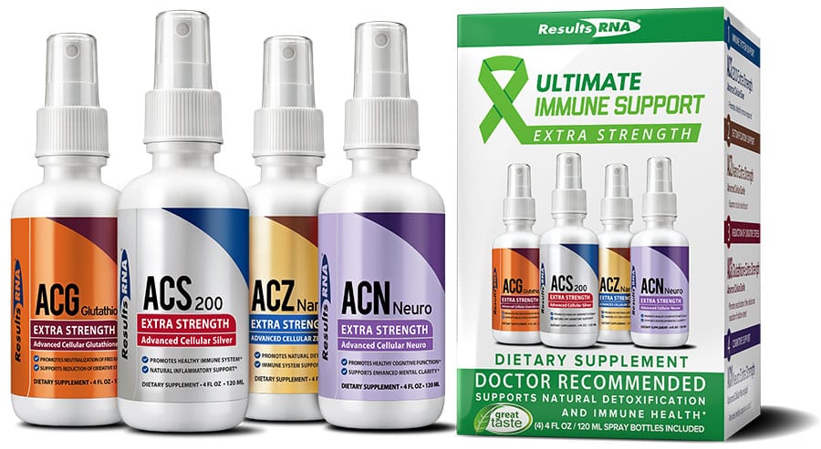 Results RNA Ultimate Immune Support System sprays