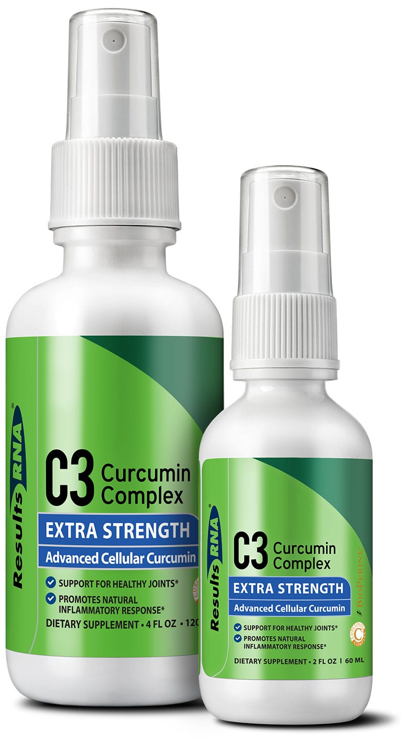 Results RNA C3 Curcumin Complex 4oz spray