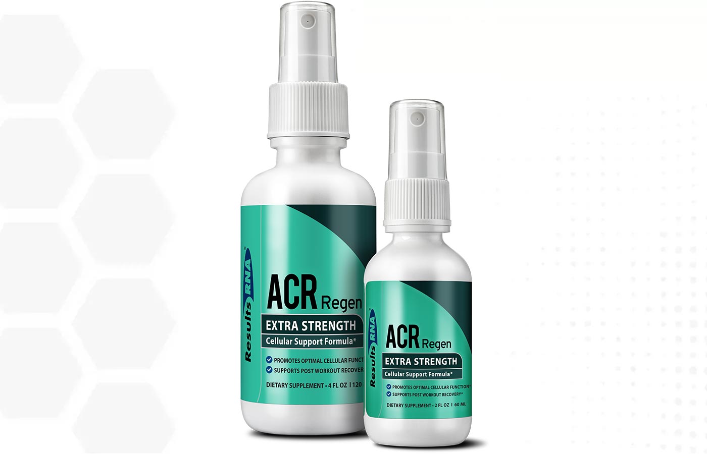 Results RNA ACR Regen sprays