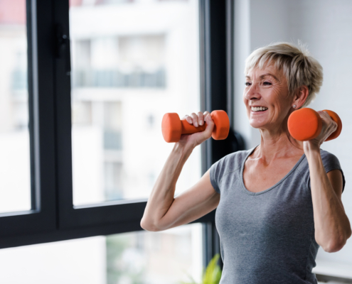 Physical and mental health go hand in hand, so exercise is excellent for stress relief.