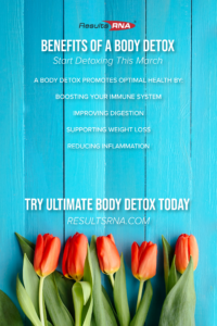 Commit to your health by starting a body detox routine.