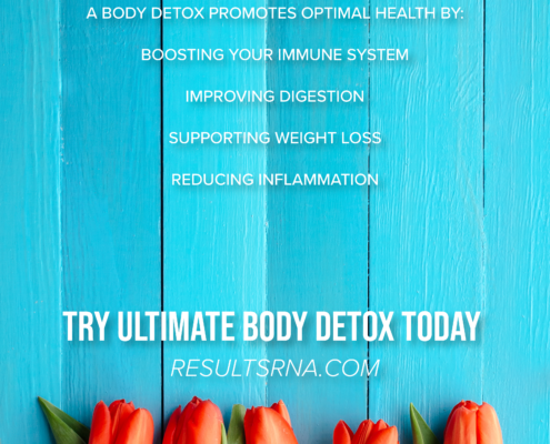 Commit to your health by starting a body detox routine.